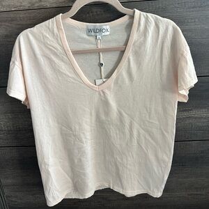 Wildfox Chrissy V-Neck Tee
